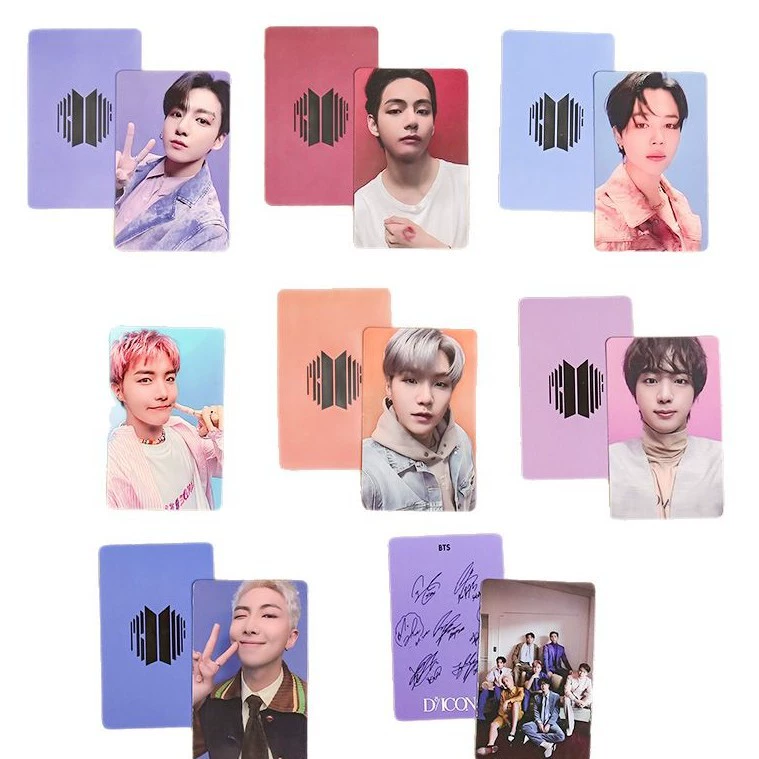 Young Group Kim Namjoon V Tae Jungkook’s Collector’s Edition Personal SOLO Small Card