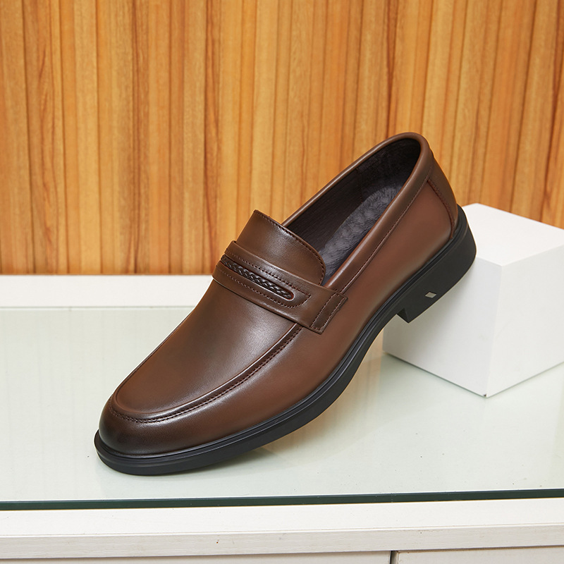 Herbst neue männer schuh abdeckung fuß niedrigen ferse arbeit schuhe karriere spitz herren schuhe_voghion.com
