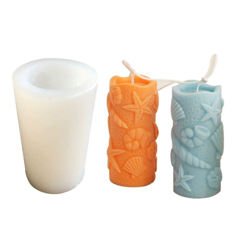 Three dimensional silicone aromatherapy, candle, silicone mold, DIY