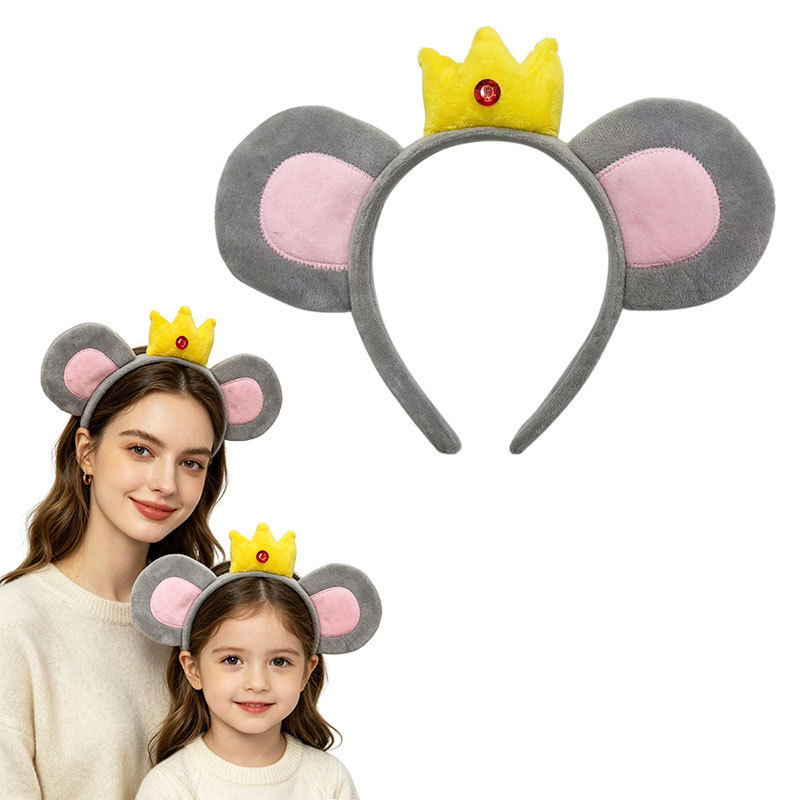 Ratón transfronterizo elefante orejas cabello hebilla de cabeza Halloween Cosplay disfraz de animales en stock Amazon image 9