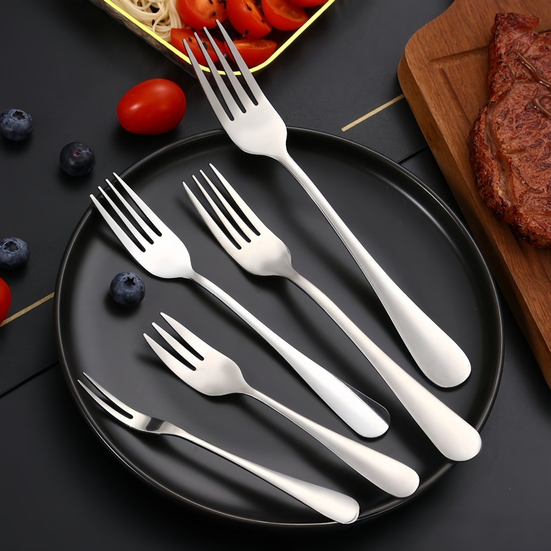 304ステンレスナイフとフォークのスプーン1010洋食食器業務用コーヒーのスプーンの先のスプーンの丸いスプーンのステーキのナイフとフォークのスプーン|undefined