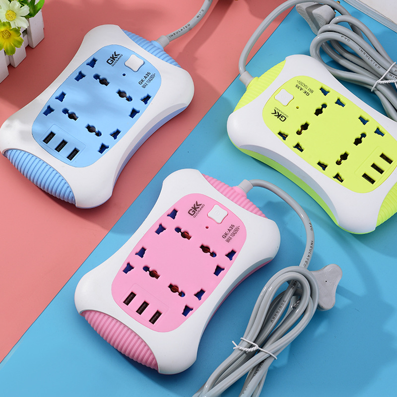 厂家批发插座智能USB家用插排英规欧规排插多孔带开关插排接线板