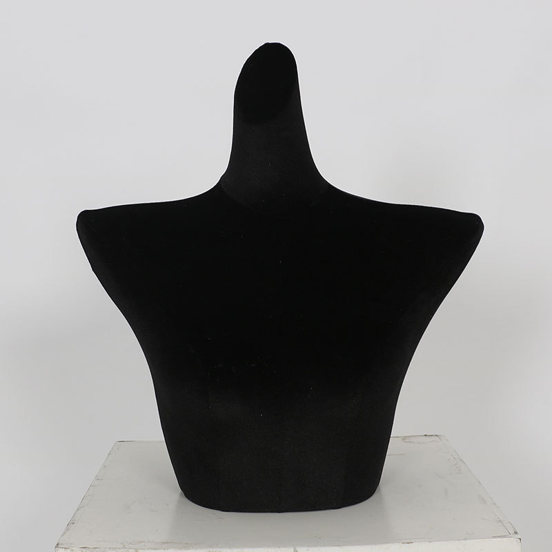 Maniquí de Busto para Lencería y Sujetadores de Terciopelo Forma de Corazón image 12