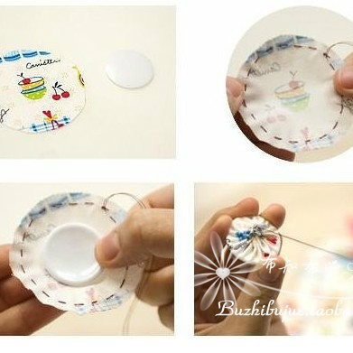 Bricolaje hecho a mano en forma de pera redonda en forma de corazón joyería hebilla macaron monedero material accesorios hebilla de plástico Embrión