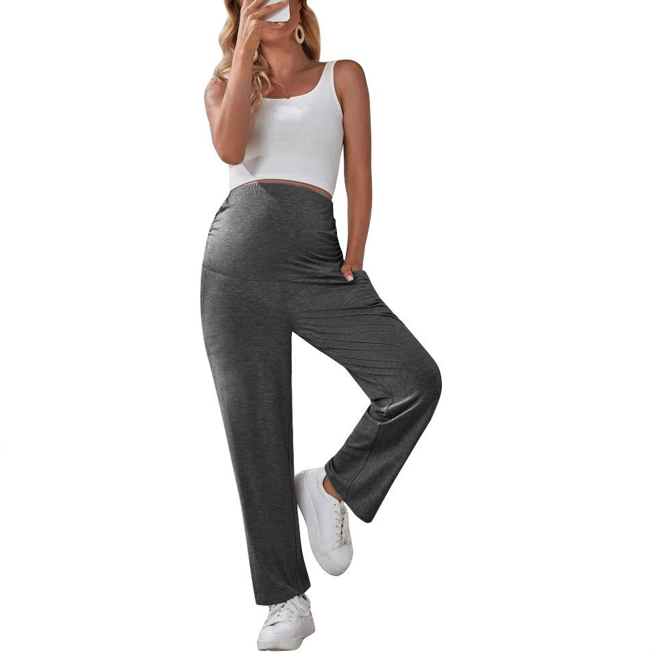 (Cross-border trading), trousers for pregnant, European style, loose straight fit, plus size