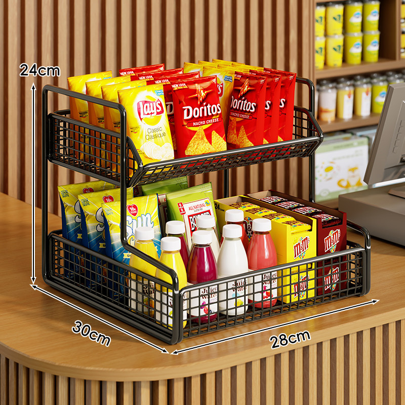 Estante de Exhibición Trapezoidal de Varios Niveles para Supermercado y Tiendas