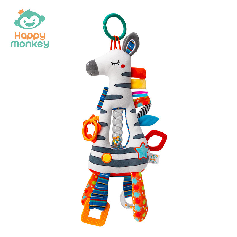 Happy monkey bebé cama multifuncional colgante agarre entrenamiento reloj de arena juguete bebé educación temprana torno colgante