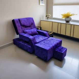 Manufacturer Wholesale In-Stock Foot Spa Chairs with a Simple Design, Suitable for Various Styles, Versatile Electric Foot Bath Sofa