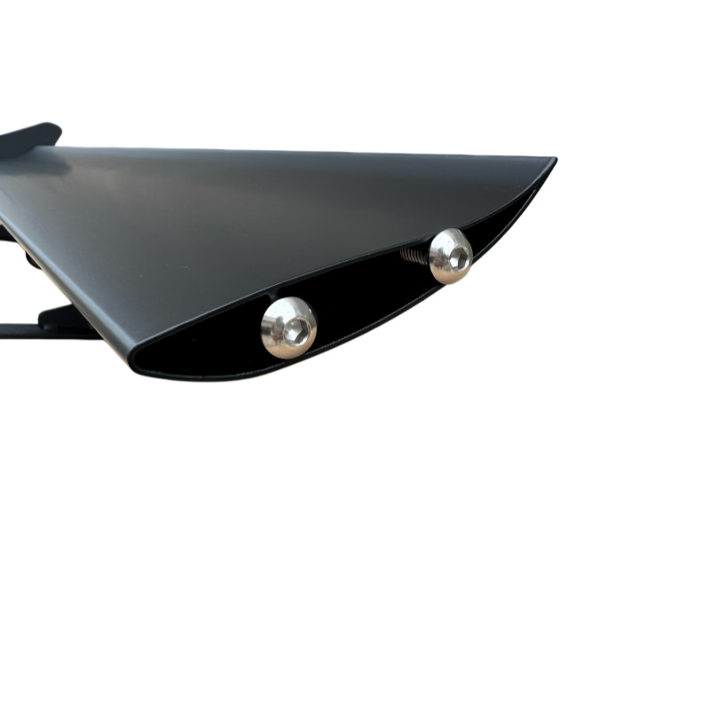 Cross-Border Hot-Selling Car Rear Wing Modification, No-Drill Single-Layer Aluminum Alloy Rear Wing, Hatchback Car Wind Deflector Spoiler