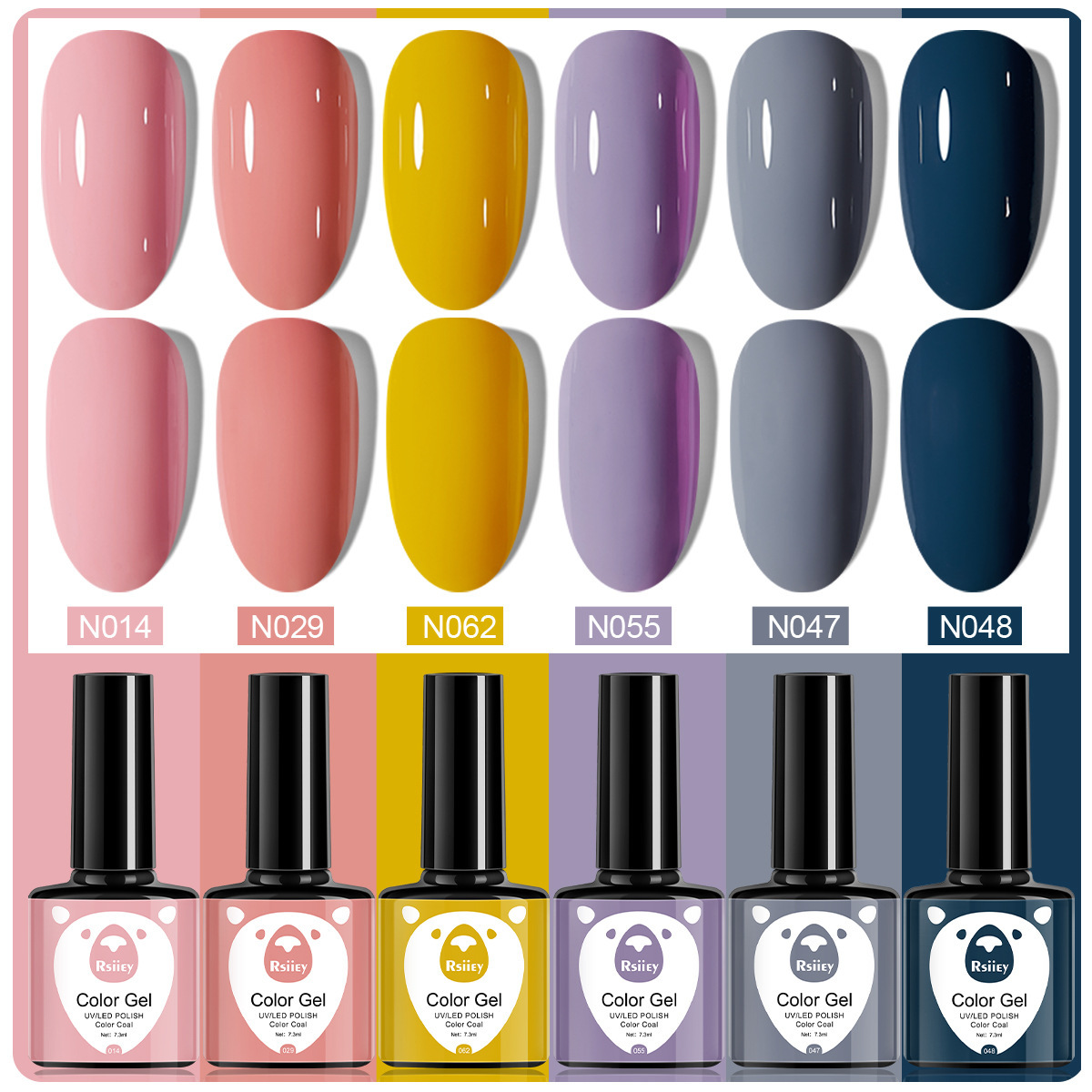 6 colores esmalte de uñas pegamento fototerapia embotellada color popular pintado brillante ojo de gato pegamento UV fototerapia pegamento esmalte de uñas traje de pegamento