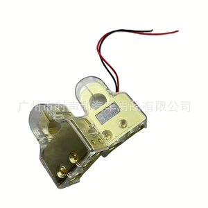 Avtomobil audio modifikasiyası üçün akkumulyator terminalı, displeyli akkumulyator sıxacı