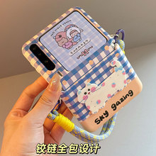 新品适用华为PuraX手机壳小折叠保护套折叠屏手机套x典藏版手提带挂绳女款阔新款壳铰链卡通可爱防摔全包
