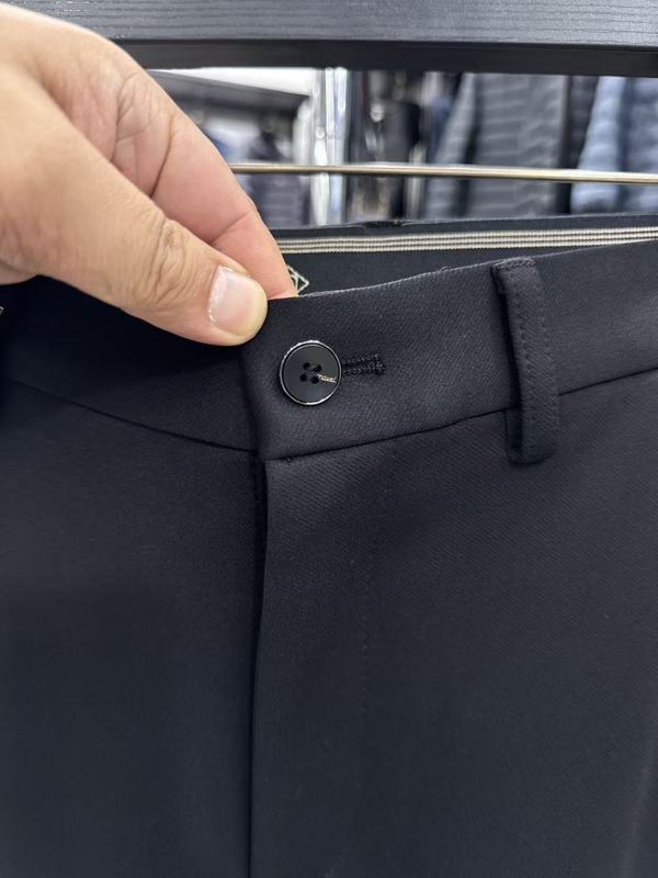 【海家】专柜498 高端轻奢过冬加厚款含山羊绒休闲裤舒适男6W265A|undefined
