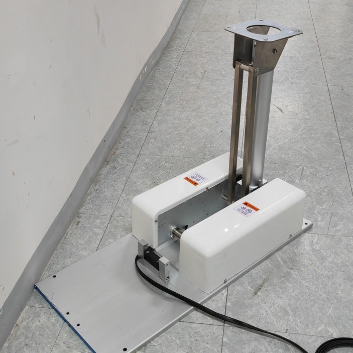 无人机反制车载倒伏监控设备 车顶升降杆天线系统 1米倒伏升降杆