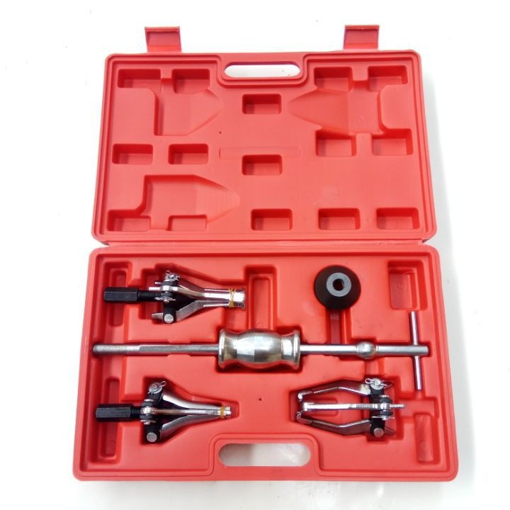 三爪拉马内外轴承拆卸工具 轮毂滑锤拉马组套 汽修汽保工具