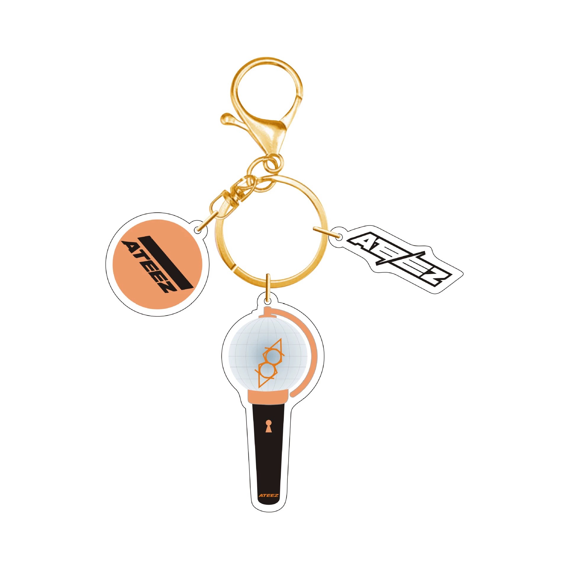 ATeez Newjeans TS Ive TNT акриловый брелок Aid Creative Lantern Creative Three -piece Set Trade