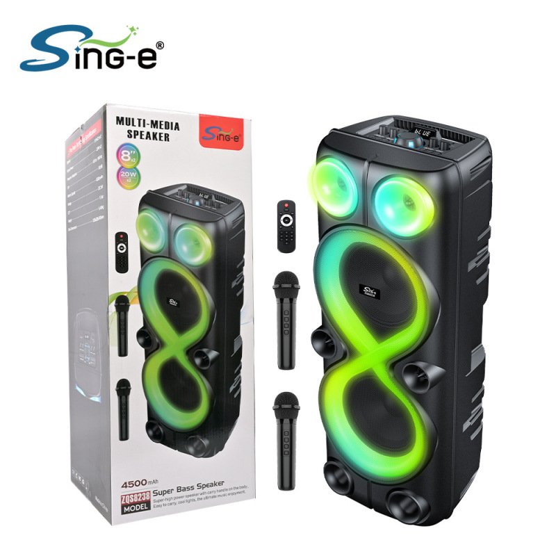 Sing-e dec s8238新型40wハイパワー無線bluetooth大スピーカー屋外携帯RGB自慢卸売り|undefined