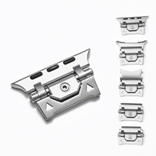 适用苹果表带连接器金属头粒三星不锈钢表带头通用22mm华为手表带