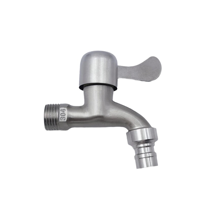 Faucet Household Ceramic Core Kitchen Tap Universal Single Cold Thickeneded Standard European Faucet