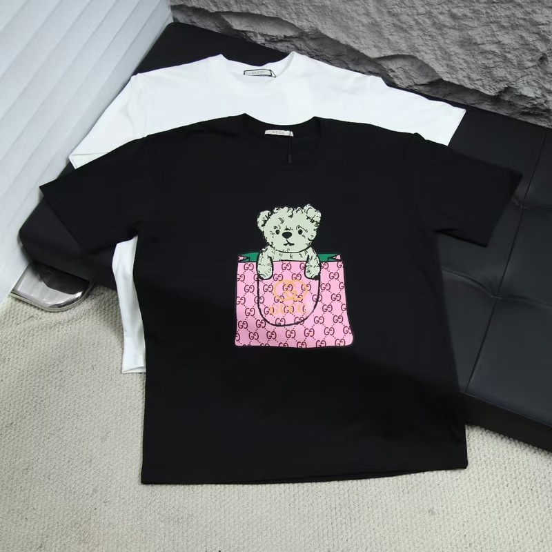 ハイバージョン古GUフルプリントCCIベルクロ半袖ネット有名人イントップ服トップTシャツカップル|undefined
