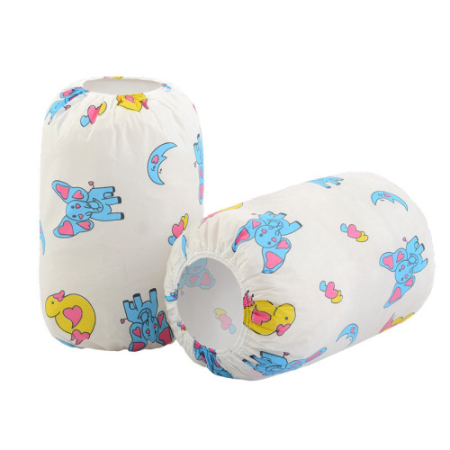 Washable and oil-proof children's diaper waterproof sleeve cover with cute cartoon print 