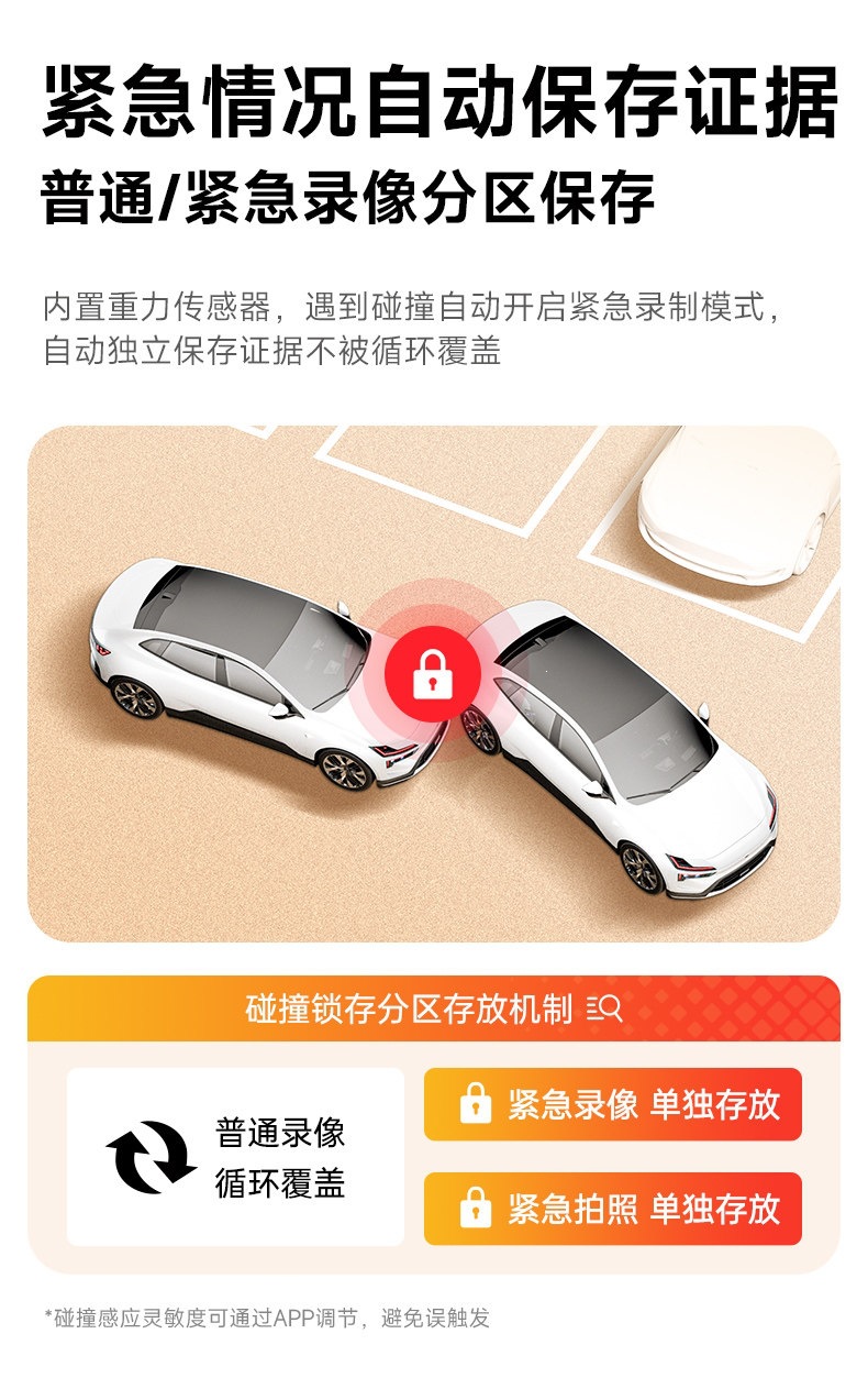 Lingdu Driving Recorder Ultra-High-Definition Night Vision Wire-Free 2026 New Model 360 Panoramic Parking Monitoring Bl990X