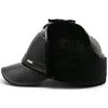 Keep warm demi-season winter baseball cap, increased thickness, for middle age