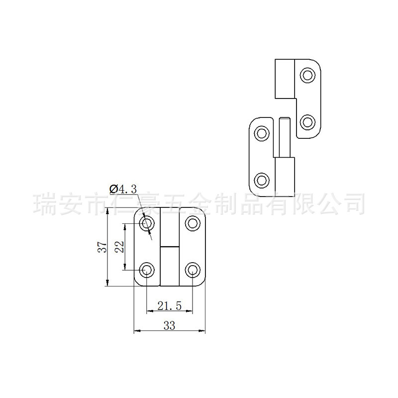 工場脱合ページ重平開取り外し可能ヒンジ昇降分体工業ヒンジ304ステンレス卸売り|undefined