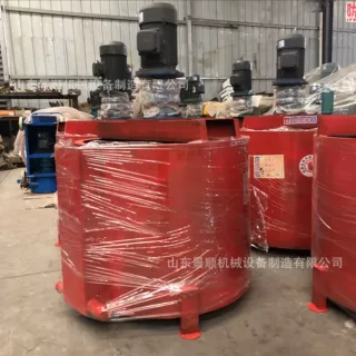 900L立式电动搅拌桶 建筑工地的水泥砂浆搅拌机 单层灰浆搅拌桶