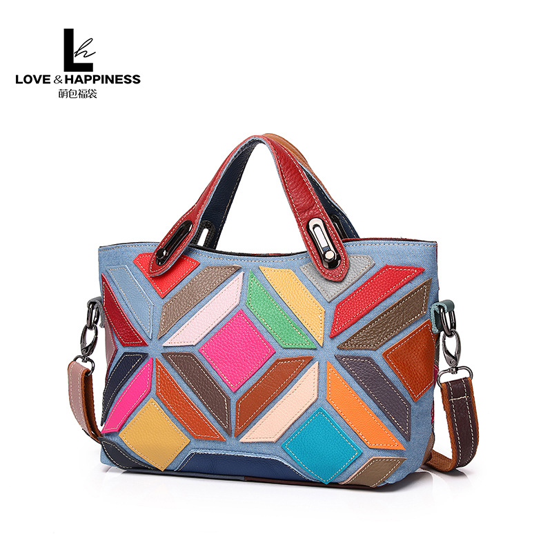 Nueva bolsa de hombro de cuero casual versátil bolso de mano simple personalidad diaria nicho de viaje mochila mujer