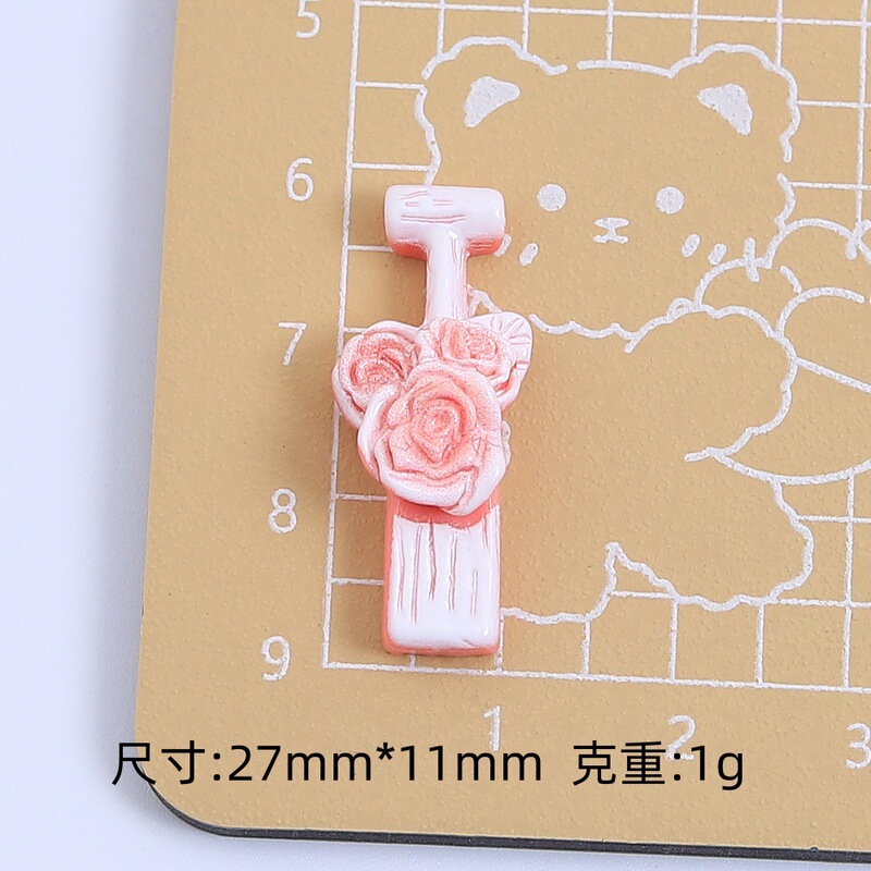 立体卡通花朵小船创意手工diy奶油胶树脂配饰小配件饰品材料批发|undefined
