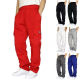 TIMU Explosive Cross-border New Casual Trousers fleece-lined Bundles Foot Multi-pocket Tether Men's Loose Work Pants