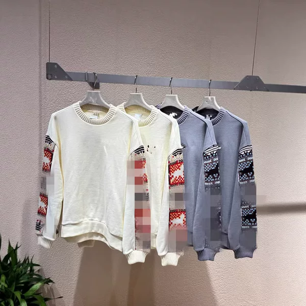 Sports Casual Pullover Sweatshirt with Floral Print, Trendy Loose Round Neck American Retro Long-Sleeved Sweatshirt 8930
