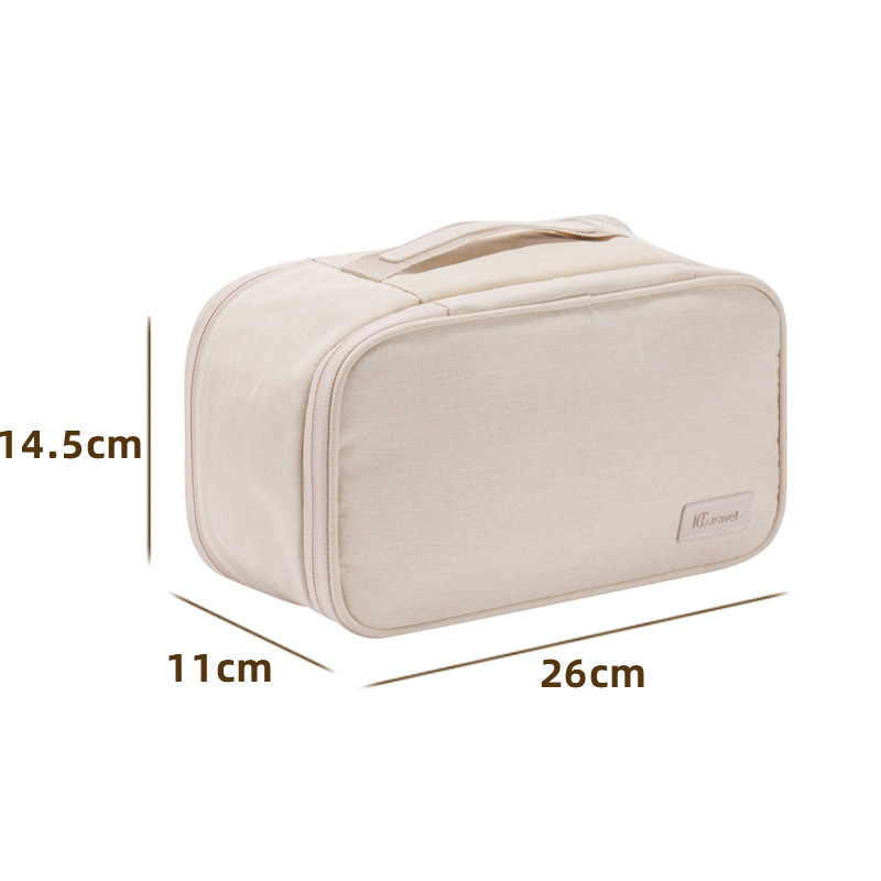 Bolsa de almacenamiento de sujetador transfronterizo, calcetines portátiles de viaje, bolsa de embalaje de equipaje, ropa interior tres en uno, bolsa de almacenamiento de ropa interior