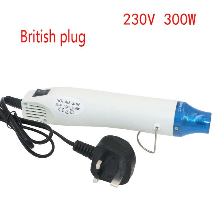 Pistola de calor para manualidades - 110V/220V, para sellos de goma y láminas termoencogibles