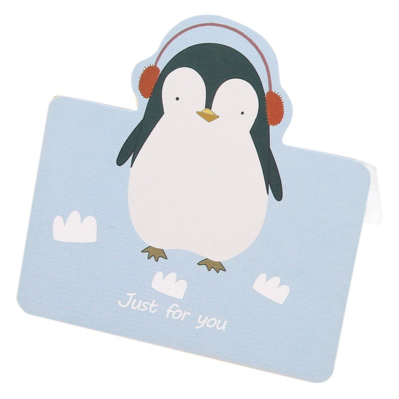 Креативная детская милая мультяшная поздравительная открытка на день рождения Оптовая рука с подарками