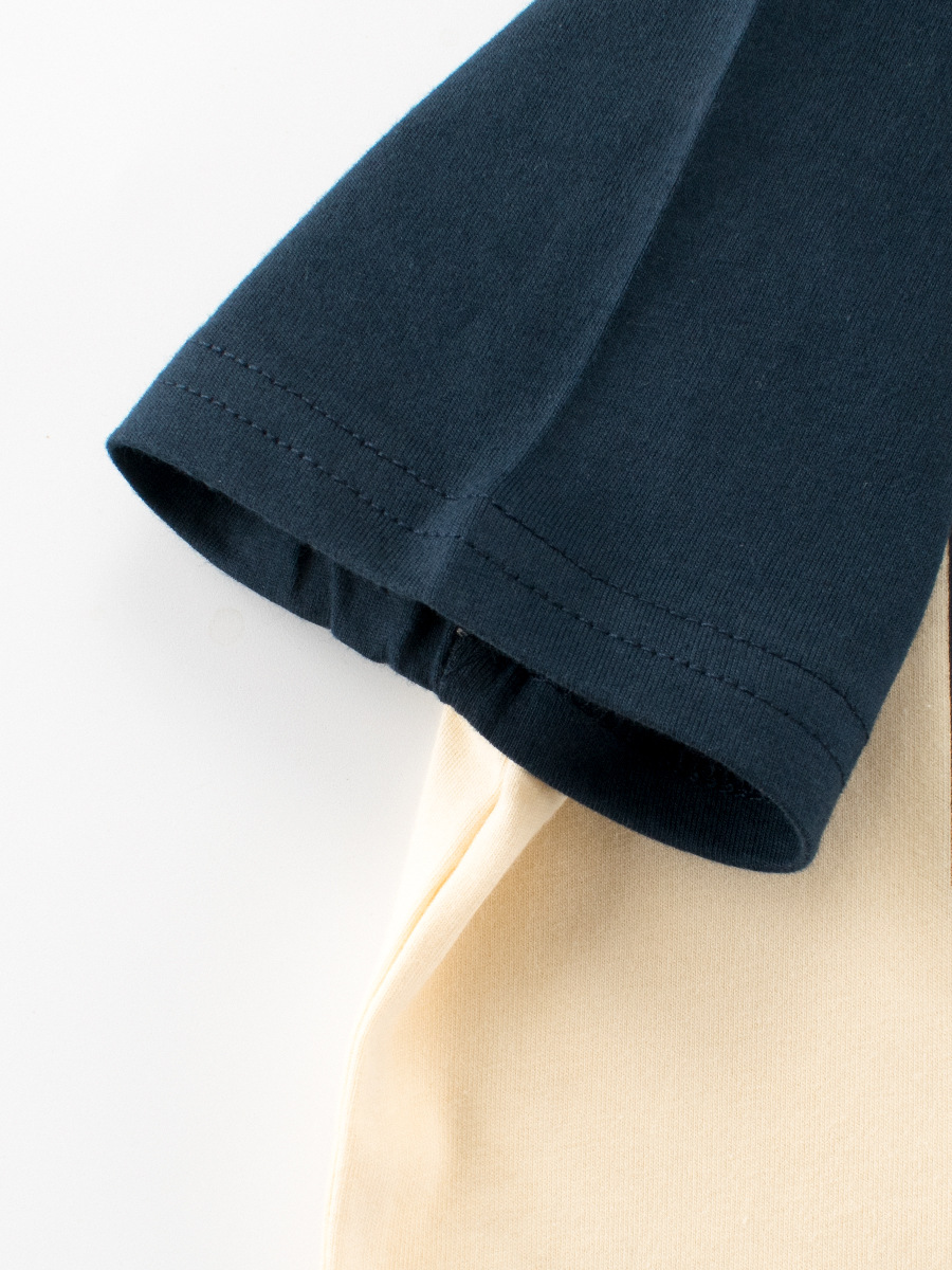 27kids ropa para niños coreanos verano nuevo estilo para niños camiseta de manga corta para niños camisa de fondo ropa de bebé raglán de dibujos animados