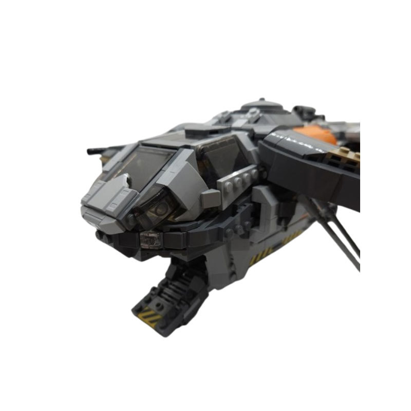 Nave espacial de exploração conjunto de blocos de construção_voghion.com