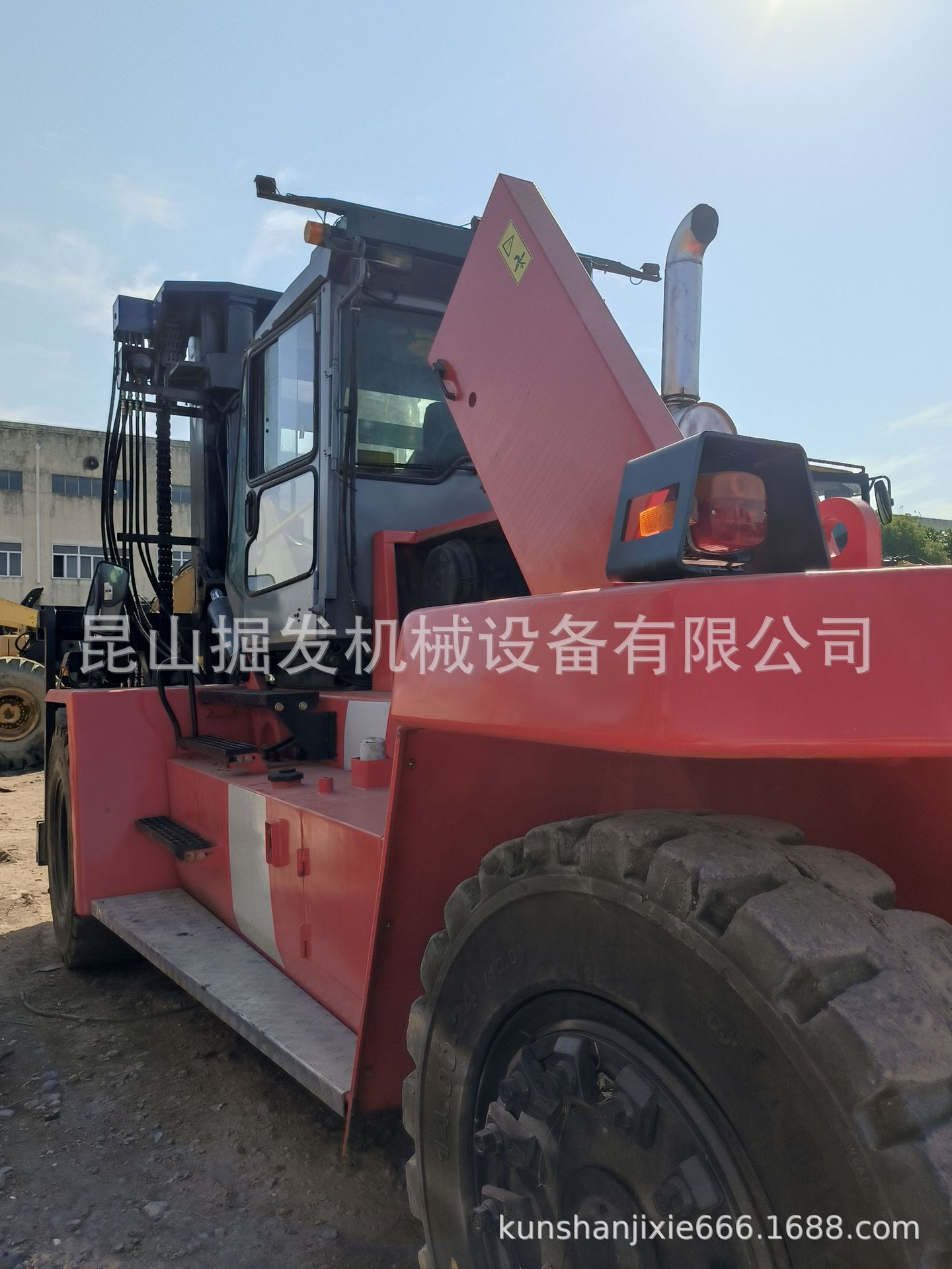 二手卡尔玛25吨叉车