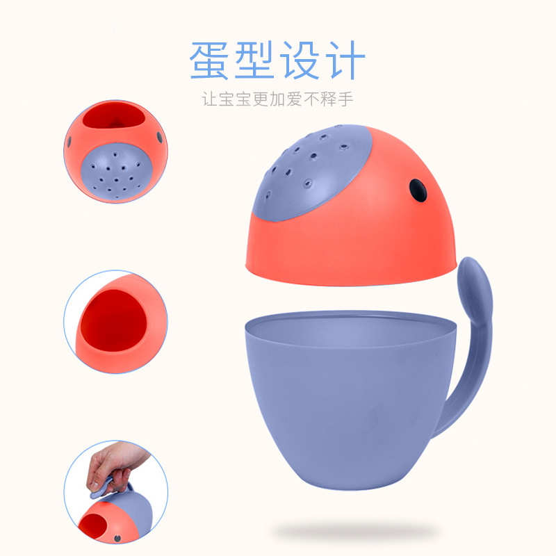 Bebé taza de champú taza de champú bebés cucharada de agua cucharada de agua cucharada de agua juguetes de agua