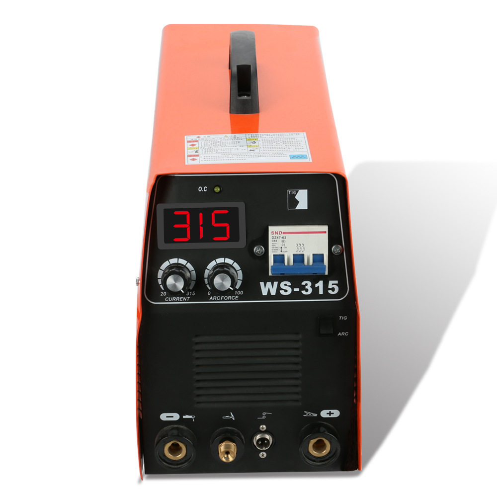 现货供应氩弧焊WS-315工业级380V逆变直流不锈钢电焊两用机
