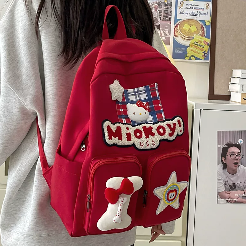 Japanese backpack, high quality cute bag, for secondary school