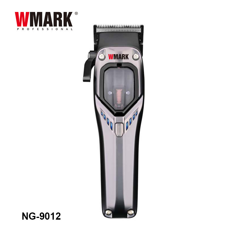 WMARK 磁気サスペンションベクトルモーターバリカンプロフェッショナルデジタルディスプレイ電気バリカン DLC カッターヘッドバリカン NG-9012|undefined