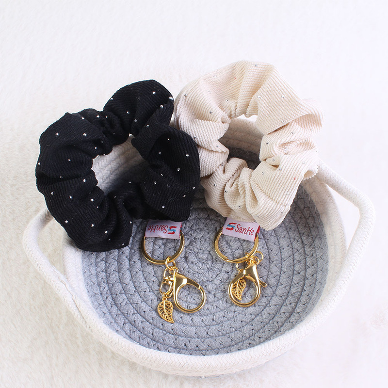 Light Luxury Rhinestone Velvet Keychain Hair Tie Hair Accessory for Women, Korean Style Scrunchie Wholesale, Gentle on Hair, Light Luxury Style Light Luxury Rhinestone Velvet Keychain Hair Tie Hair Accessory for Women, Korean Style Scrunchie Wholesale, Gentle on Hair, Light Luxury Style
