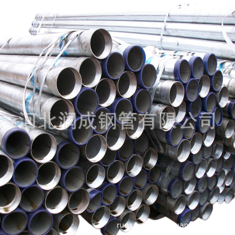 出口BS1387 ClassA轻型镀锌管 使用效率强寿命长 支持第三方检验