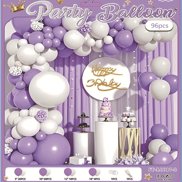 17-2 Balloon Chain Set + [Glue Dispensing and Ribbon]
