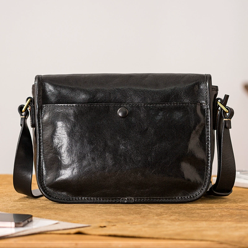 CJW/草匠王 Leather one-shoulder bag, genuine leather