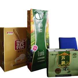 厂家制作白卡纸手提袋 牛皮纸手提袋 白卡纸包装袋子 包装袋印刷