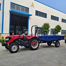 拖拉机农用四驱504大棚王果园专用机柴油开沟培土旋耕一体犁地机
