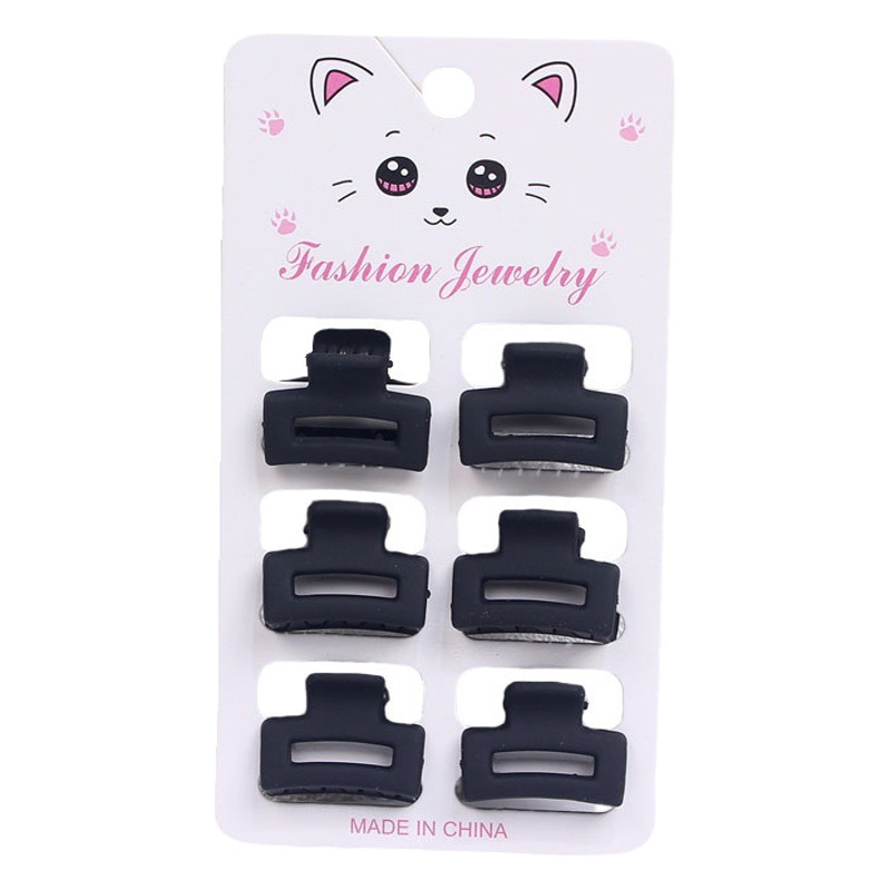 Pinza de pelo pequeña estilo shark clip – diseño minimalista, tendencia en redes